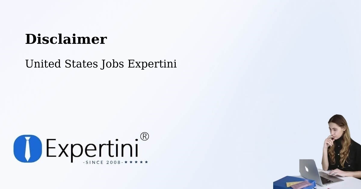 Disclaimer – Mounds View - United States Jobs Expertini