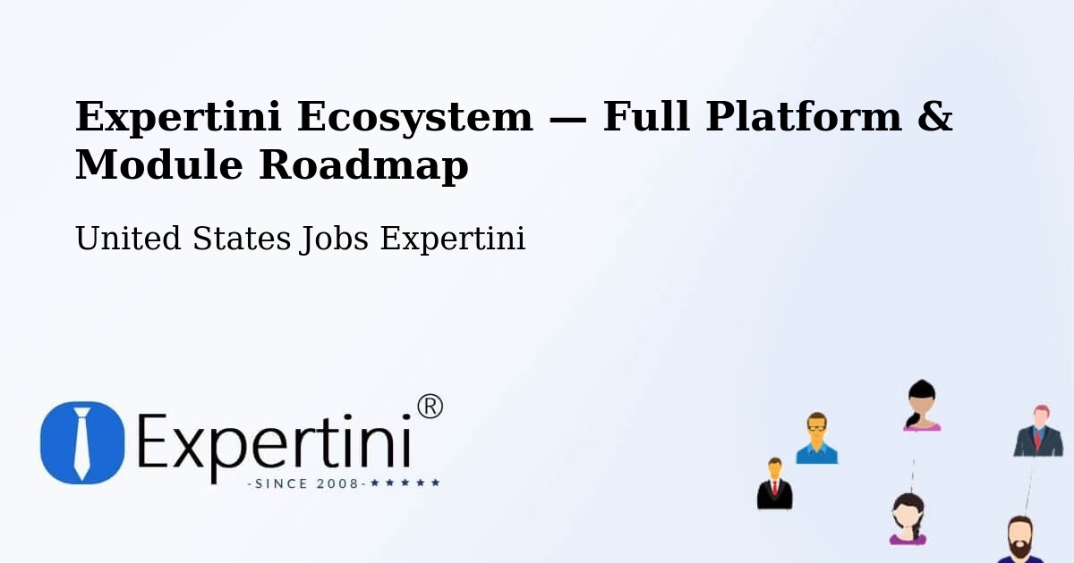 Expertini Ecosystem — Full Platform & Module Roadmap – Mounds View