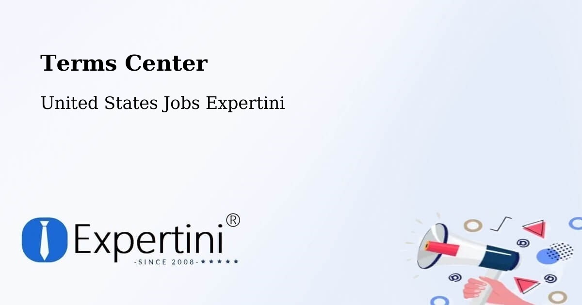 Terms of Service – Mounds View - United States Jobs Expertini